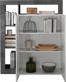 Home affaire Highboard Hamburg | Weiß