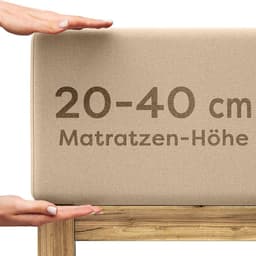 Wolkenfeld Spannbettlaken Frida | Beige