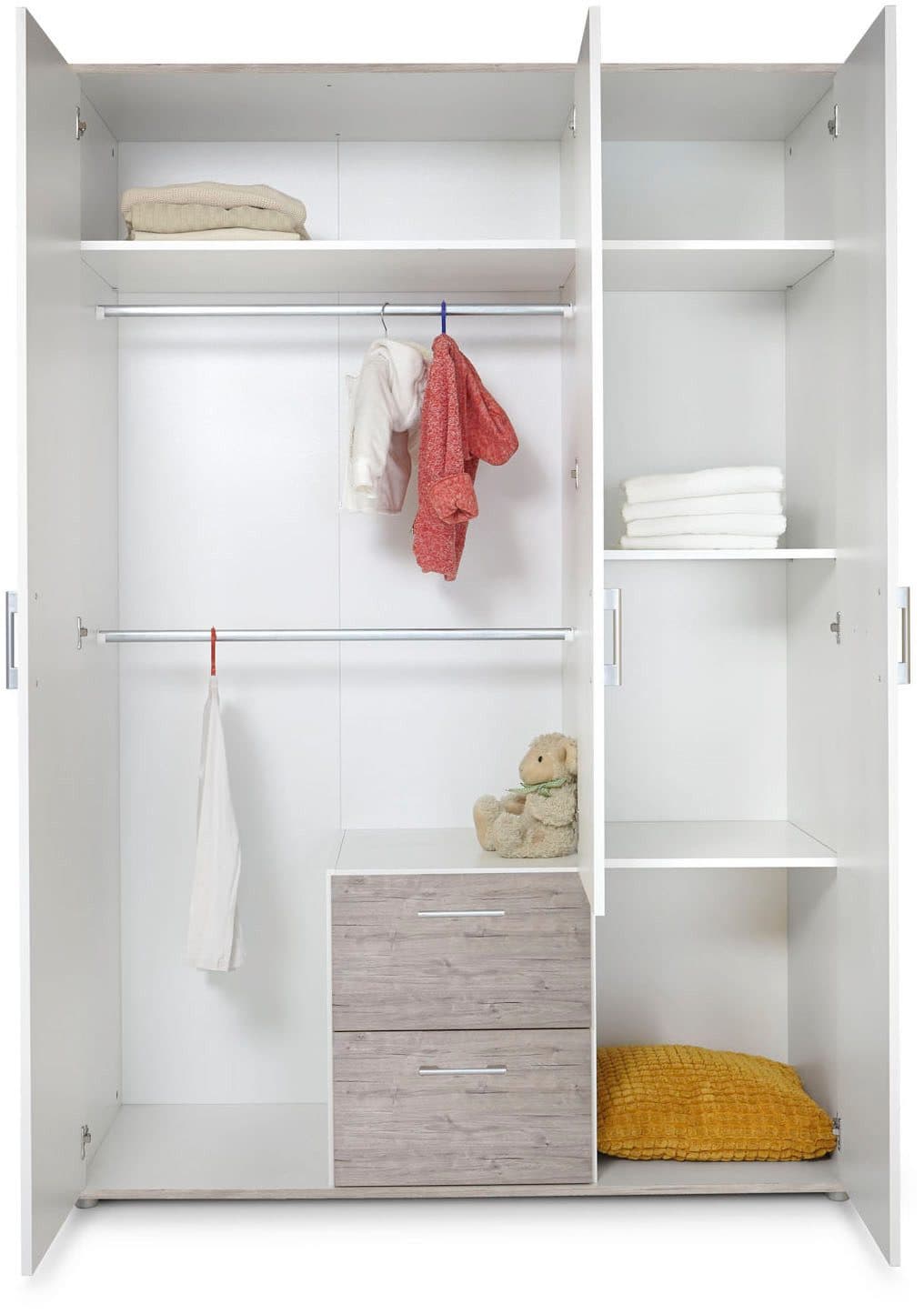 OTTO home Kinderkleiderschrank »Rieke« | Weiß