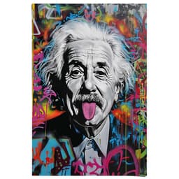 Reinders! Poster Einstein Tongue | Mehrfarbig