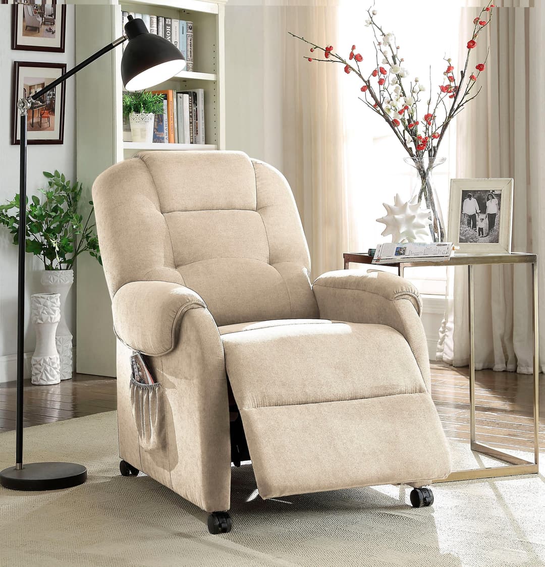 ATLANTIC home collection Relaxsessel Tobi | Beige