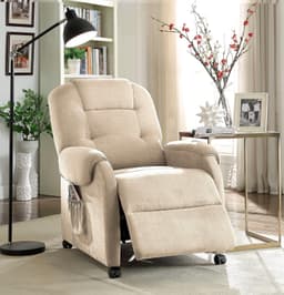 ATLANTIC home collection Relaxsessel Tobi | Beige