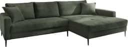 Trends by HG Ecksofa Summer L-Form | Grün