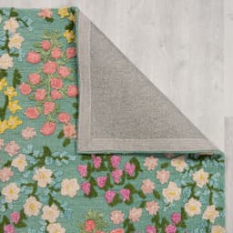 FLAIR RUGS Wollteppich Emilia Floral | Mehrfarbig