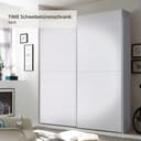 Schlafkontor Schwebetürenschrank Time | Weiß 2