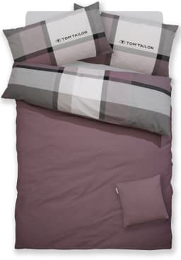 TOM TAILOR HOME Bettwäsche Lenny | Braun