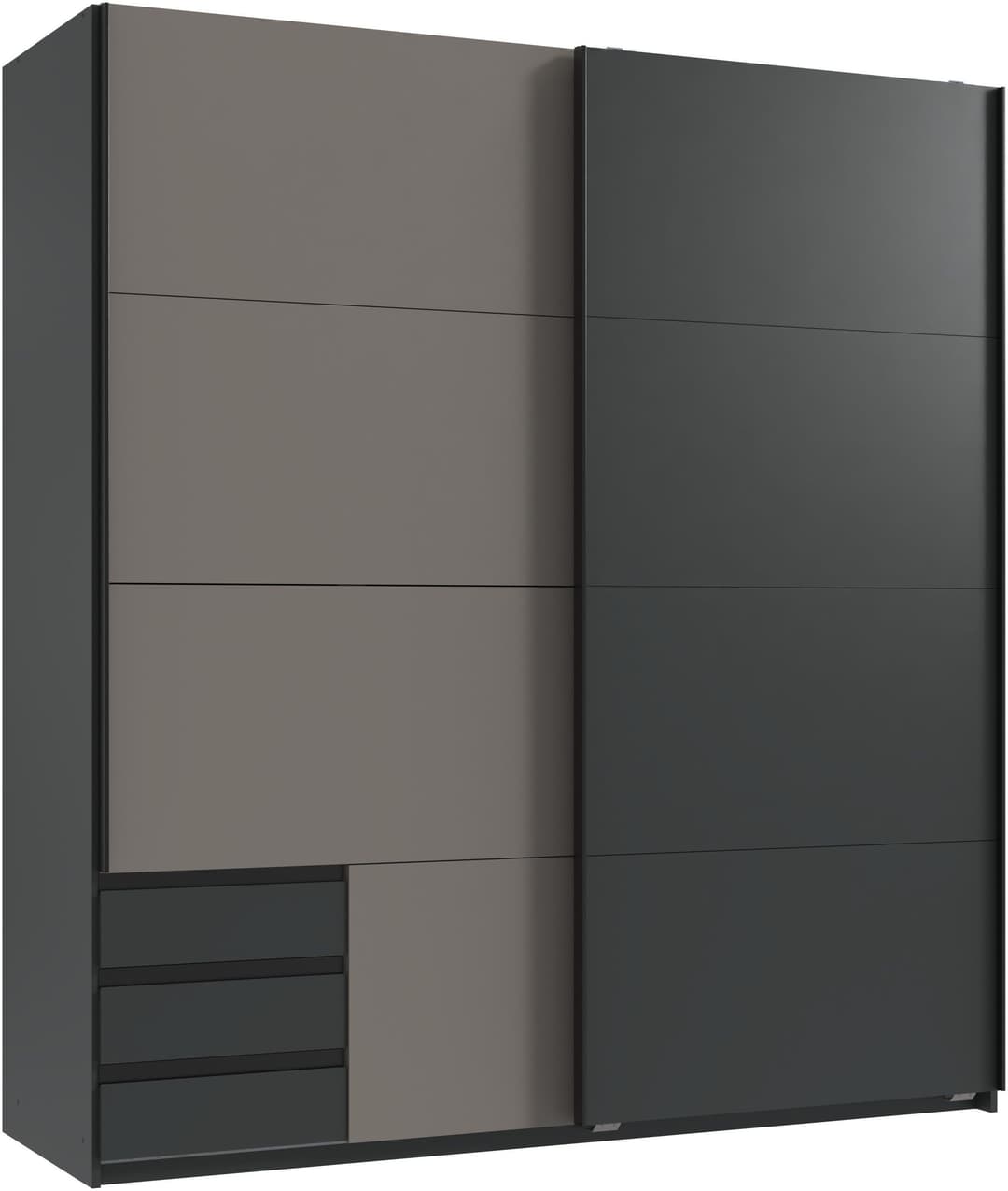 Wimex Schwebetürenschrank Emden | Grau