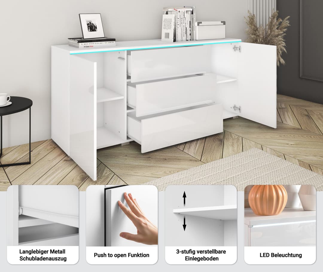 Home affaire Sideboard VERA | Beige