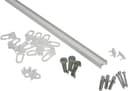 GARDINIA Gardinenschiene Aluminiumschiene | Weiß