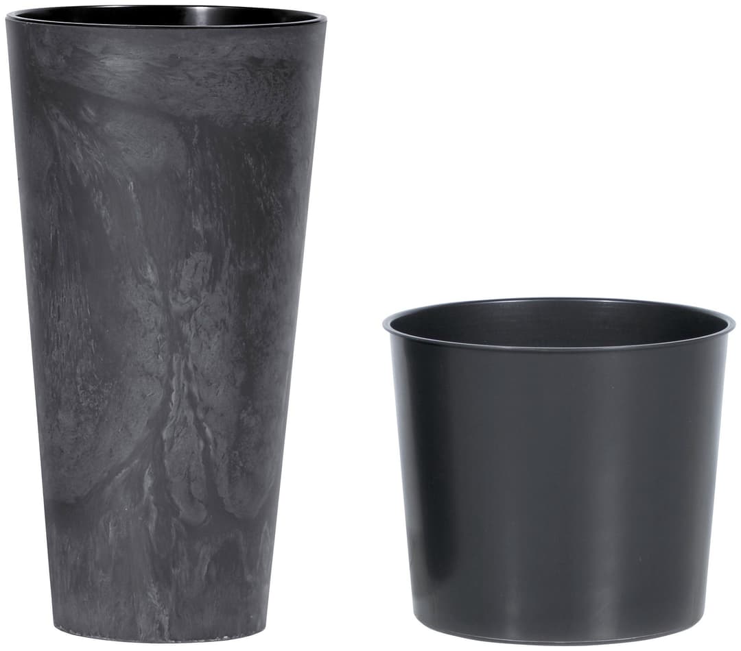 Prosperplast Tubus Slim Effect Pflanzkübel | Grau