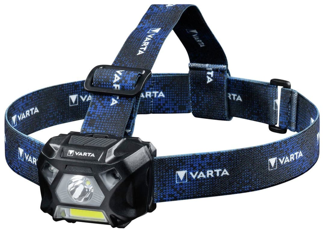 VARTA Work Flex Motion Sensor H20 Stirnlampe | Schwarz