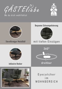 Jockenhöfer Gruppe Relaxsessel Melania | Grün