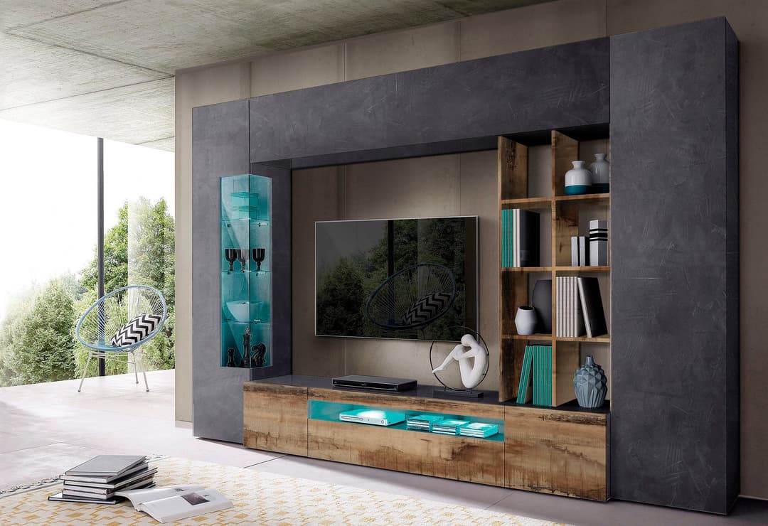OTTO home Wohnwand New Egypt | Grau