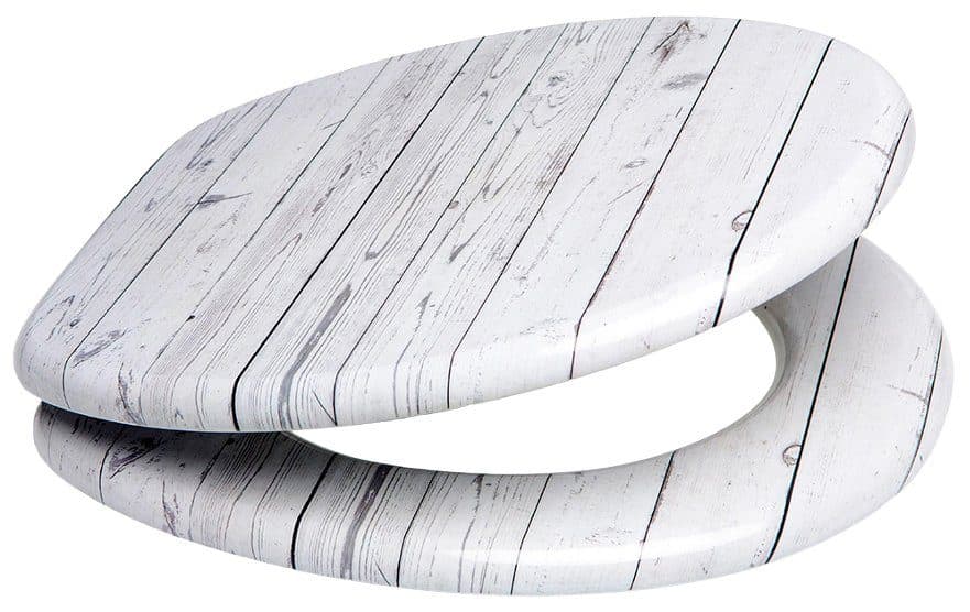 Sanilo WC-Sitz Timber | Grau