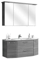 Saphir Quickset 328 Badmöbel-Set | Grau 5