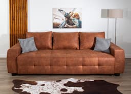 COLLECTION AB Schlafsofa Bella | Braun