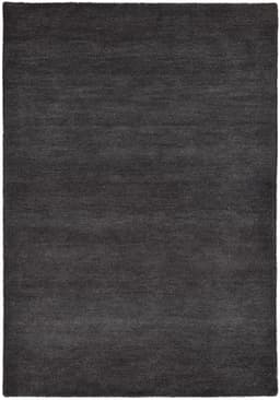 THEKO Gabbeh Uni Wollteppich | Grau