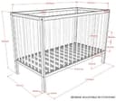 Vipack Babybett DINO | Braun 5