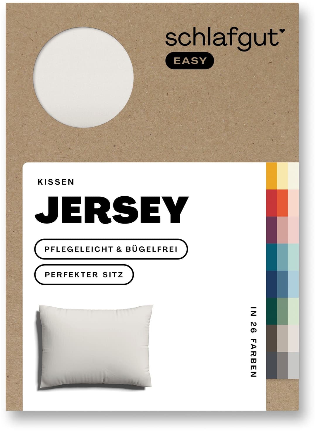 Schlafgut EASY JERSEY Kissenbezug | Beige