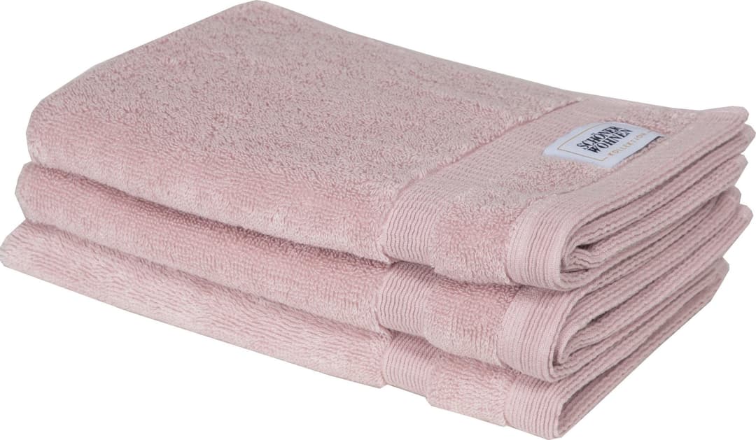SCHÖNER WOHNEN-Kollektion Gästehandtuch Cuddly | Rosa