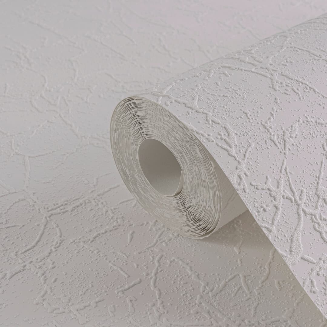 A.S. Création Strukturtapete Simply White | Weiß