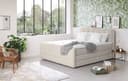 COTTA Boxspringbett Fort mit Bettkasten | Beige