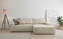 Home affaire Ecksofa SHERWOOD L-Form | Beige