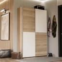 Forte Wäscheschrank Ozzula | Holztöne 2