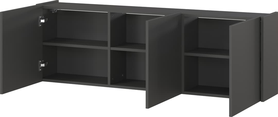 GERMANIA Schuhschrank Libbiano | Grau