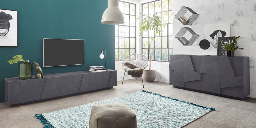 Home affaire Lowboard PING | Grau
