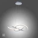 JUST LIGHT Pendelleuchte MARIA | Silber