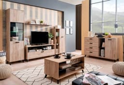 INOSIGN Wohnwand Umbria | Holztöne