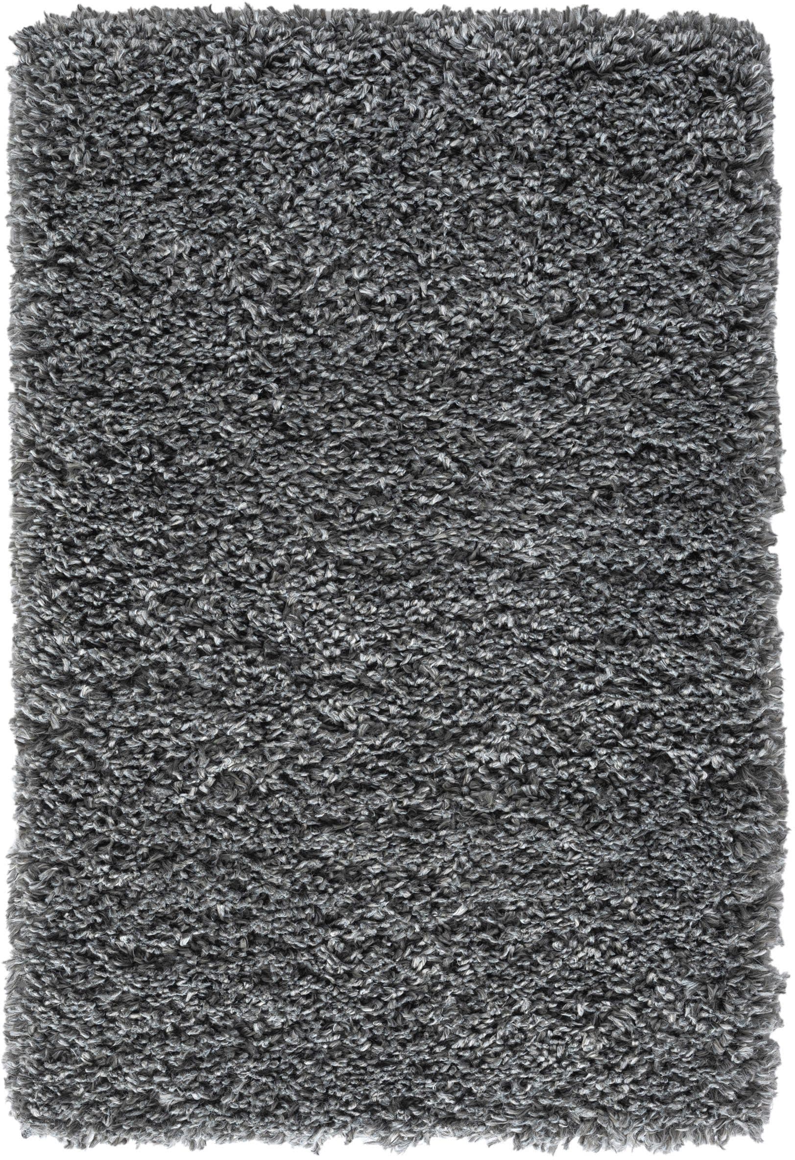 OTTO home Hochflor-Teppich Banji | Grau