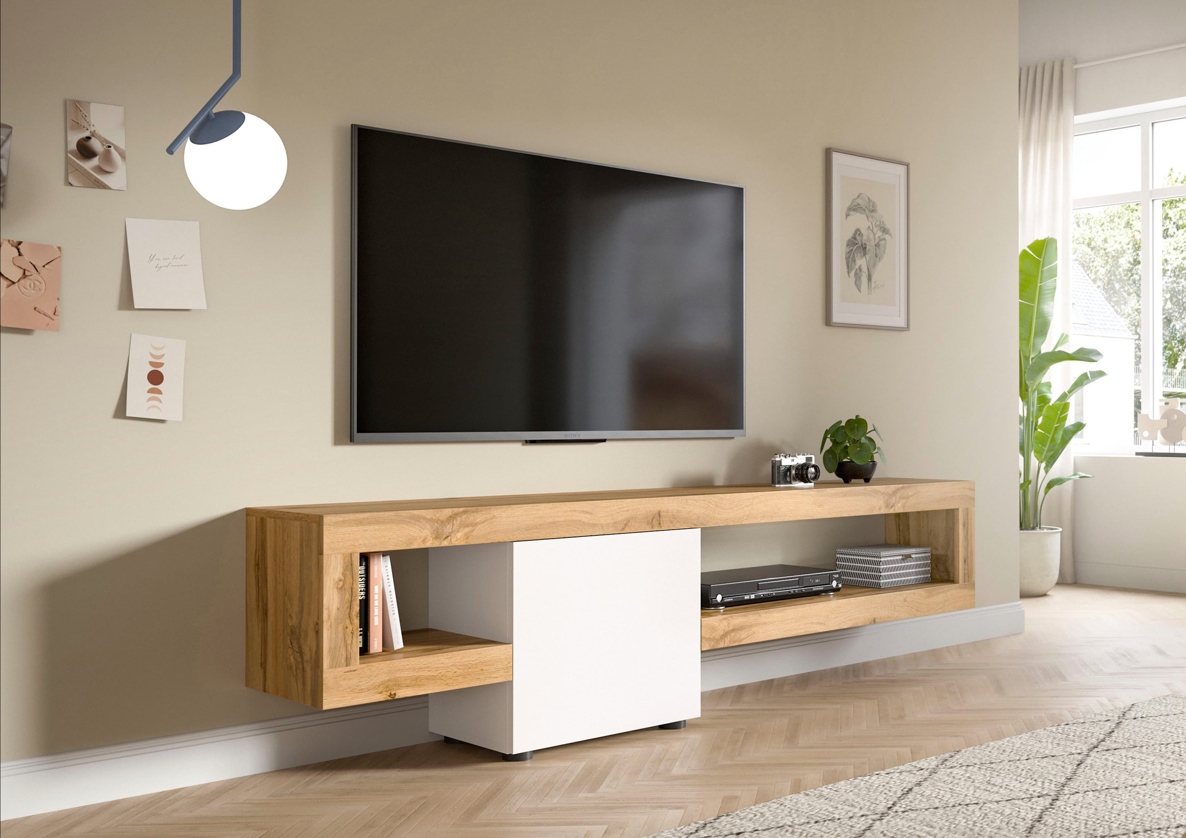Home affaire Lowboard Zolder | Mehrfarbig