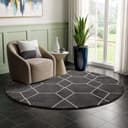 Sanat Teppich Trellis | Grau 3