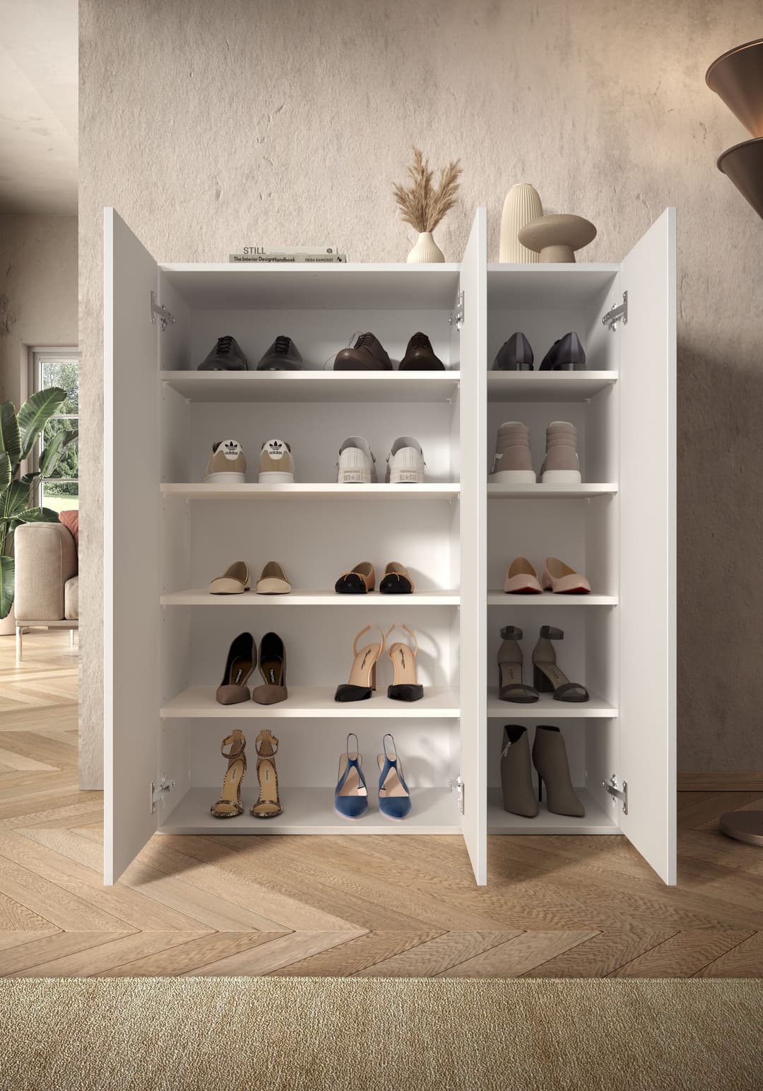 OTTO home Schuhschrank SMILE | Weiß