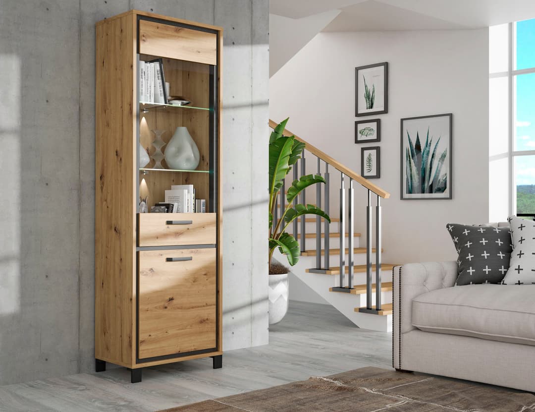 FORTE Vitrine Trondheim | Holztöne