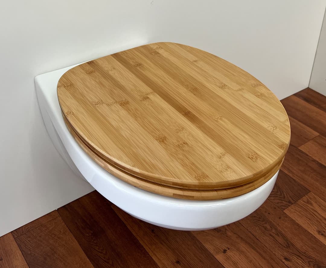 ADOB WC-Sitz Bambus | Braun