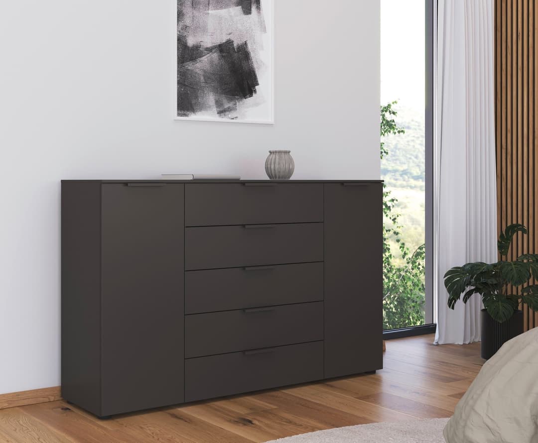 rauch Schubkastenkommode Flipp | Grau
