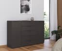 rauch Schubkastenkommode Flipp | Grau 2
