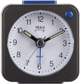 FILIUS zeitdesign Quarzwecker Reisewecker | Grau