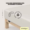 Schlafgut Spannbettlaken EASY JERSEY | Beige
