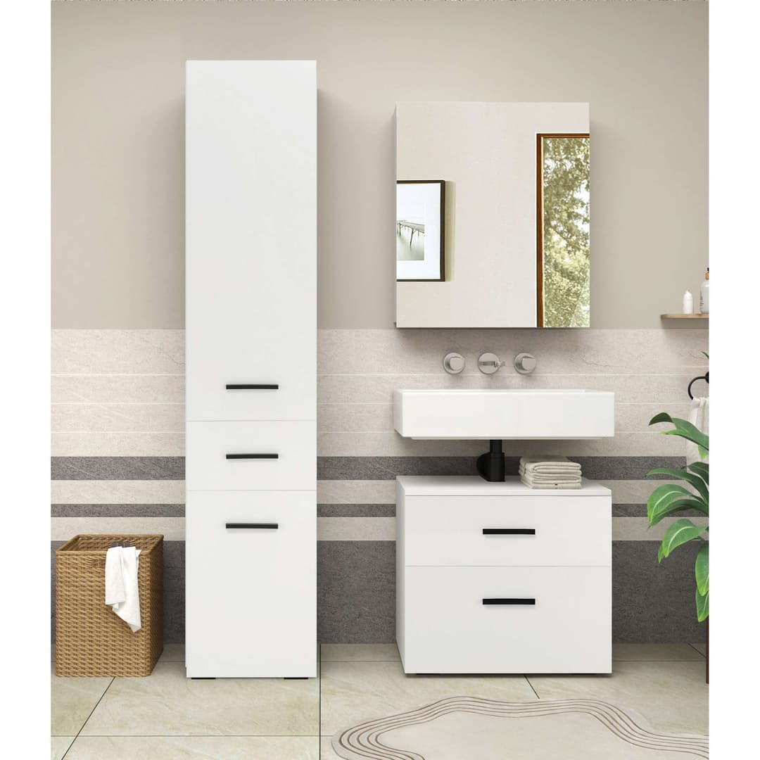 INOSIGN Hochschrank Skara | Weiß