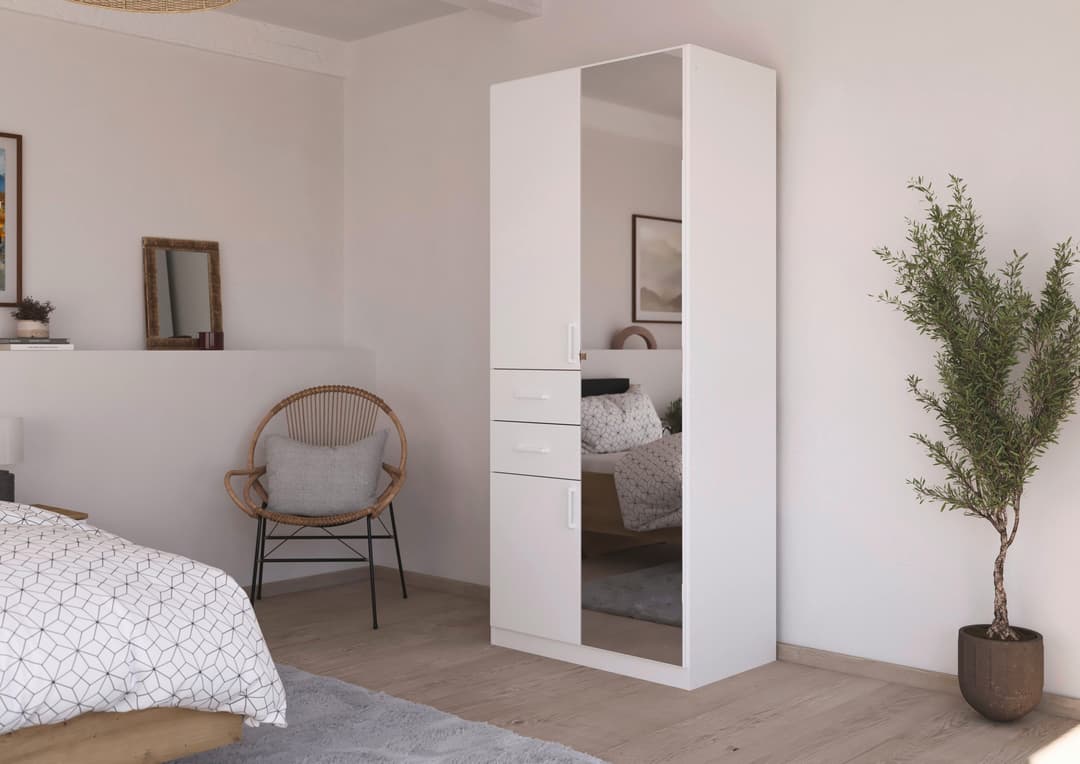 rauch Drehtürenschrank Maika | Weiß
