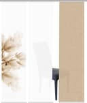 HOME WOHNIDEEN Schiebegardine KESSI 3er SET | Beige 2
