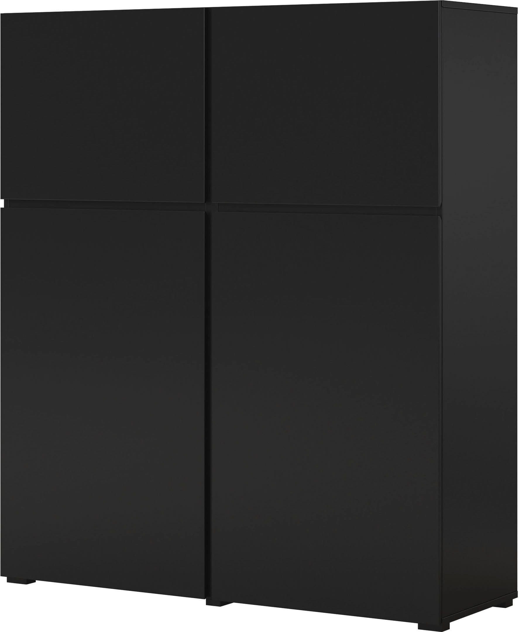 OTTO home Highboard Cross | Schwarz