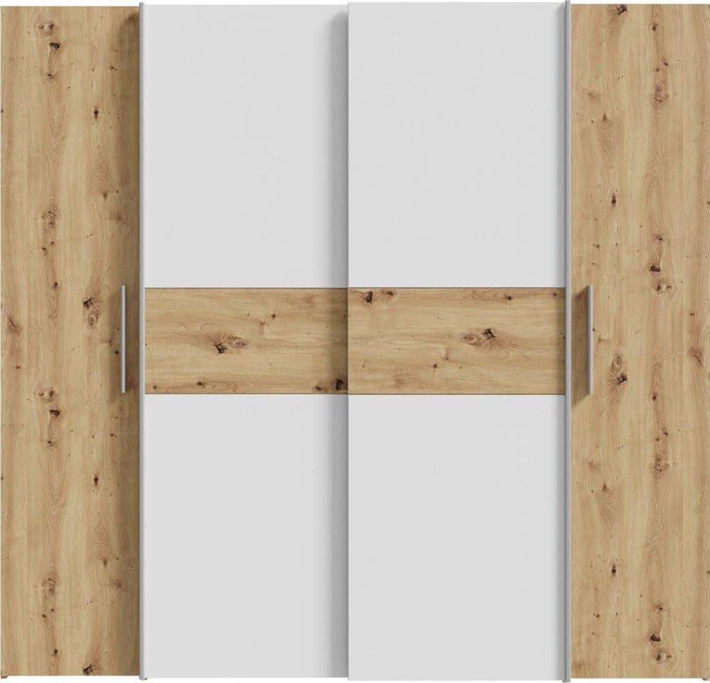 FORTE Kleiderschrank Kalixtus | Holztöne
