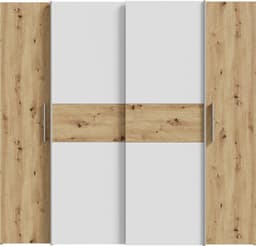 FORTE Kleiderschrank Kalixtus | Holztöne