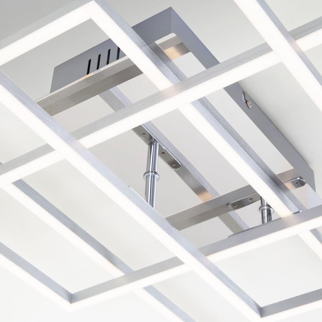 Briloner Leuchten LED Deckenleuchte 3156018 FRAME | Silber