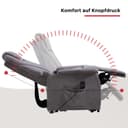 Duo Collection TV-Sessel Toronto XXL | Grau 5